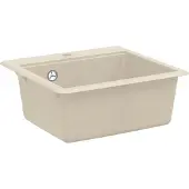 vidaXL Wasbak 80% Kwarts en 20% Hars 470 x 440 mm Beige