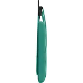 vidaXL Hangend hoofdbord Turquoise Fluweel
