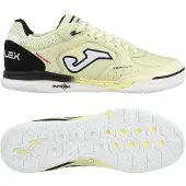 Joma Top Flex Rebound Zaalvoetbalschoenen (IN) Lichtgeel Zwart Wit