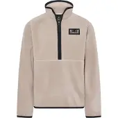 Didriksons Rubi, fleecetrui, junior, beige