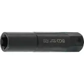 Bgs Steeksleutelinzet E-profiel extra lang Aandrijving buitenzeskant 22 mm SW E20 - 5246-E20