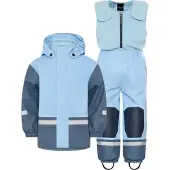 Didriksons Boardman, regenpak, junior, lichtblauw