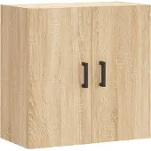 vidaXL Wandkast 60x31x60 cm bewerkt hout sonoma eikenkleurig