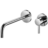 Paffoni Light - 2- gats inbouw wastafelkraan met inbouwdeel, chroom LIG006CR70