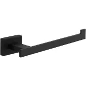 Aqualine Apollo toiletrolhouder, zwart mat
