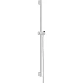 Hansgrohe unica glijstang pulsify s 90 cm met push-schuifstuk en doucheslang, mat wit