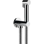 Hak Sapho wanddouche met handdouche en veiligheidsslot, rond, chroom