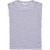 Garcia Shirt blauw / wit