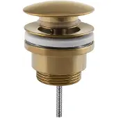 Sapho - Afvoerplug Click-Clack, goud CV1002GB