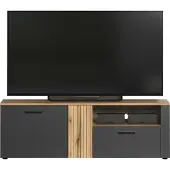 Trendteam Esteban TV-meubel grijs, eik decor.