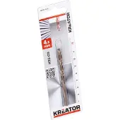 Kreator Kobaltboor KRT011510 - HSS-kobaltboren metaal Ø 4,5x80mm