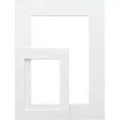 Deknudt Frames passe-partout - wit - foto 20x28 - buitenformaat 30x40
