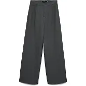 Vero Moda Bandplooibroek 'VMDALLAS' antraciet