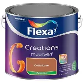 Flexa - Creations Muurverf Extra Mat - Cotta Love - Mengverf - 2,5 L
