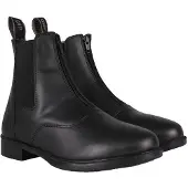 QHP Jodhpurs Manilla - Paardrijlaarzen - Leer - Zwart - Maat 39