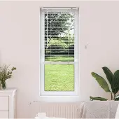 Syfax Venetiaanse jaloezie Wit 150 x 40 cm 25 mm PVC