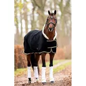 Hb Fleecedeken Polar 400 Dutch Crown Black - 145cm - Zweetdeken