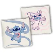 Disney Lilo en Stitch Lovers decoratief kussen 40x40 cm