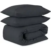 Royal Textile Washed Tufted Antraciet dekbedovertrek 240 x 200/220 cm