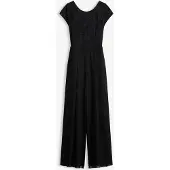 Bonprix Jumpsuit met kant en inzetstuk van chiffon maat 40