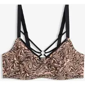 Bonprix Minimizer bh met sierdetails en mesh met print maat 95