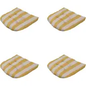 Madison Wickerkussen Amora Mustard (46 x 46 cm)