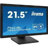 Iiyama ProLite T2234MSC-B1S Touchscreen monitor Energielabel: E (A - G) 54.6 cm (21.5 inch) 1920 x 1080 Pixel 16:9 18 ms HDMI, DisplayPort, Audio-Line-out, VGA