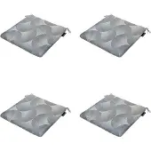 Madison zitkussen napels - 40x40x4,5cm set van 4
