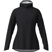 Löffler - Women's Hooded Jacket WPM Pocket - Fietsjack 40, zwart