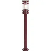 QAZQA Moderne buitenlamp donkerrood 80cm IP44 - Gleam