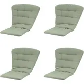 Madison tuintstoelkussen hoge rug napels - 125x82x6cm set van 4