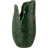 J-Line vaas Thibault - keramiek - groen - extra large