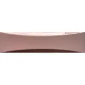 Valence Technology Mundo wandtegel 5x20cm glans roze 3D