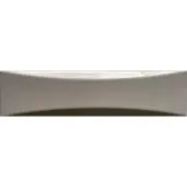 Valence Technology Mundo wandtegel 5x20cm glans lichtgrijs 3D