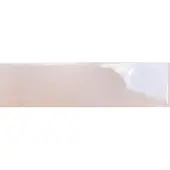 Valence Technology Mundo wandtegel 5x20cm glans roze