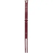 Ouch! Ouch Halo - Heupriem met bondage ringen - Burgundy
