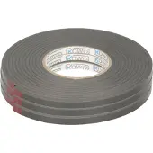 Wovar Glasband PE 9x3 mm zwart | 3 x 5 m | Beglazing