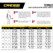 Cressi Thermic Ultraspan Swimsuit Zwart 2 Vrouw
