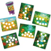 Ses Sticker stamper - Jungledieren Hobbypakket