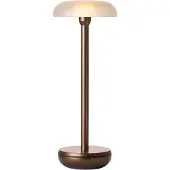HUMBLE Air Bronze - Frosted oplaadbare tafellamp