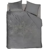 Beddinghouse Dekbedovertrek Arya Grijs Polyester-240 x 200 / 220 cm | Lits-Jumeaux