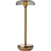 HUMBLE Air Gold - Smoked oplaadbare tafellamp