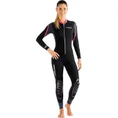 Cressi Lei Mono 2.5 Mm Woman Freediving Wetsuit Zwart S Vrouw