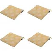 Madison zitkussen napels - 40x40x4,5cm set van 4