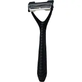 Leaf Shave - Leaf Two Safety Razor Black - Incl 10 Mesjes