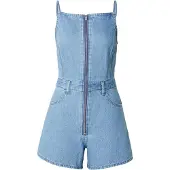 Levi's Jumpsuit 'Square Neck Jumpsuit' blauw denim
