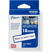 Brother TZe-N241 Tape Zwart op wit (18 mm)