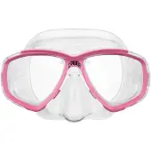 Cressi Perla 2-Lens Maskers Helder/Roze