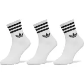 Adidas Sokken '3-Stripes Crew 3 Pairs' zwart / wit