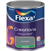 Flexa - Creations Muurverf Extra Mat - Granietgrijs - Mengverf - 1 L